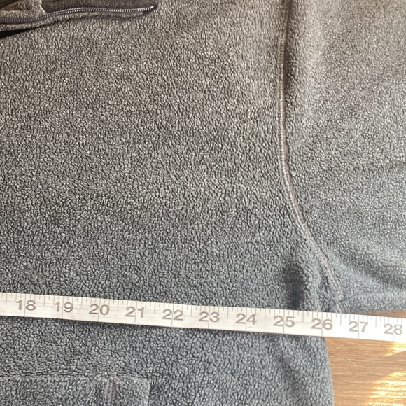 Vintage Large RoundTree & Yorke Gray Fleece Zip Up Sweater - Picture 4 of 7